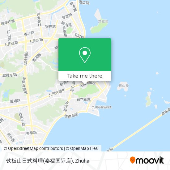 铁板山日式料理(泰福国际店) map