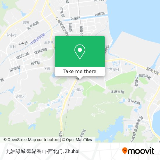 九洲绿城·翠湖香山-西北门 map