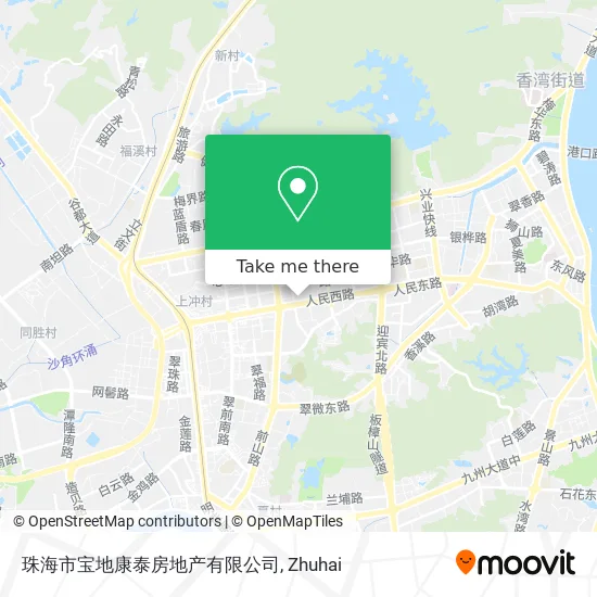 珠海市宝地康泰房地产有限公司 map