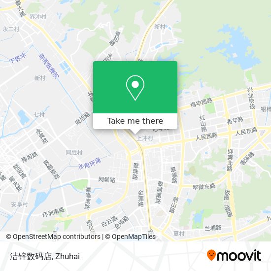 洁锌数码店 map