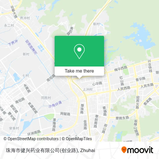 珠海市健兴药业有限公司(创业路) map