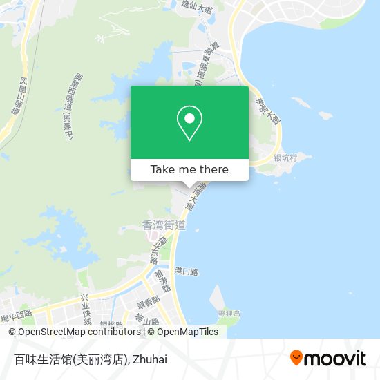百味生活馆(美丽湾店) map