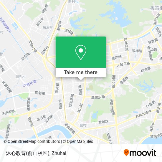 沐心教育(前山校区) map