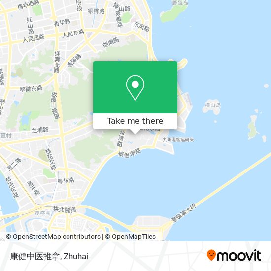 康健中医推拿 map