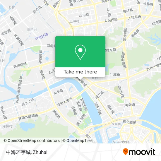 中海环宇城 map