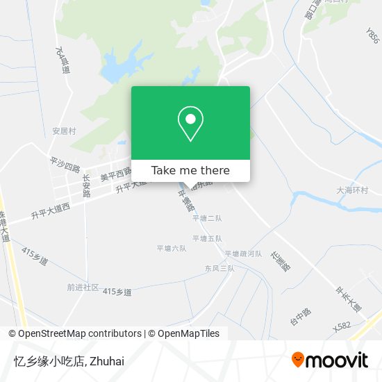 忆乡缘小吃店 map