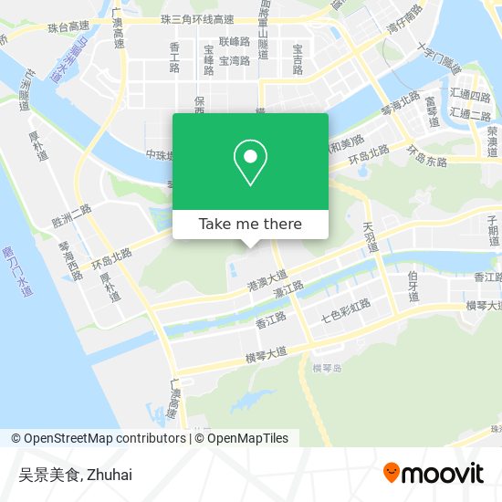 吴景美食 map