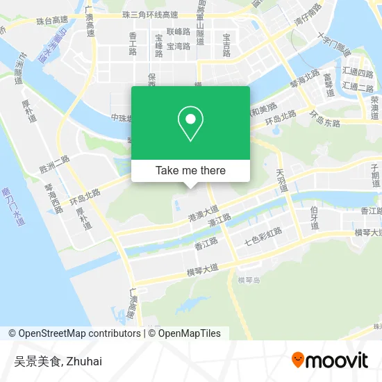 吴景美食 map