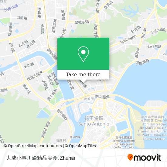 大成小事川渝精品美食 map