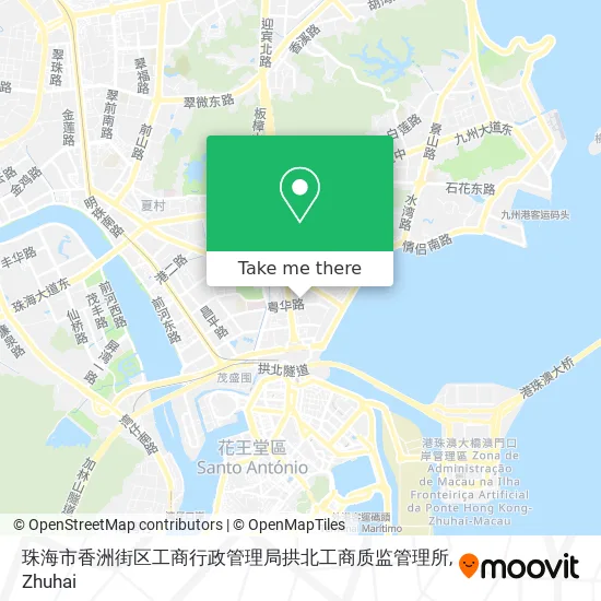 珠海市香洲街区工商行政管理局拱北工商质监管理所 map