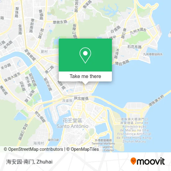 海安园-南门 map