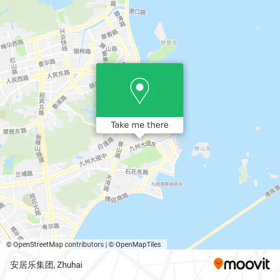 安居乐集团 map