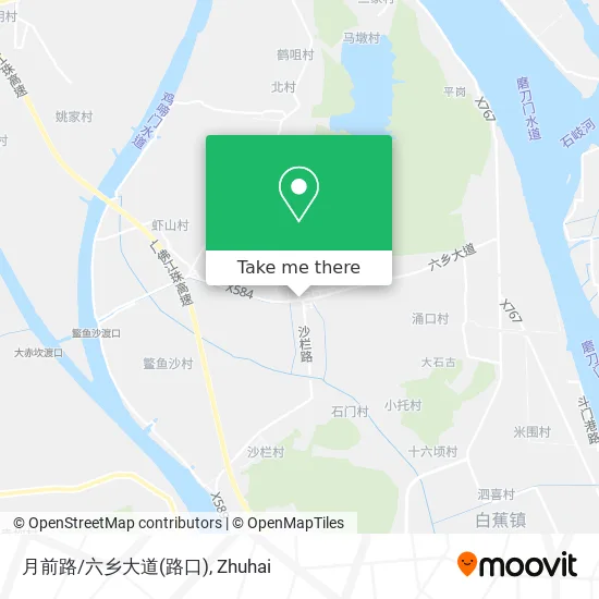 月前路/六乡大道(路口) map