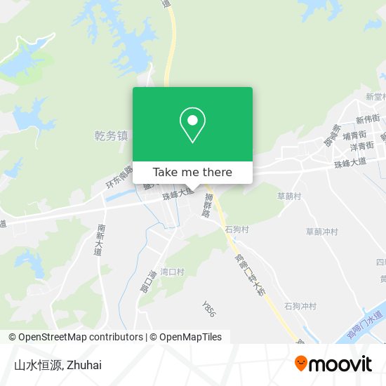 山水恒源 map
