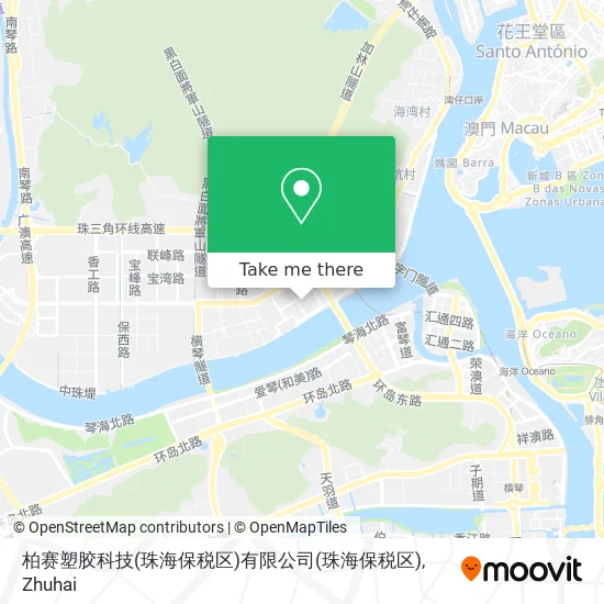 柏赛塑胶科技(珠海保税区)有限公司(珠海保税区) map