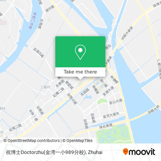 祝博士Doctorzhu(金湾一小989分校) map