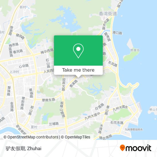 驴友假期 map