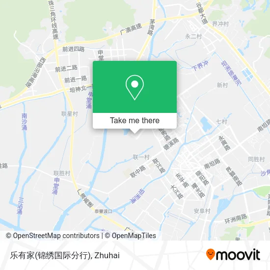 乐有家(锦绣国际分行) map
