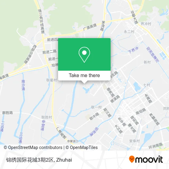 锦绣国际花城3期2区 map