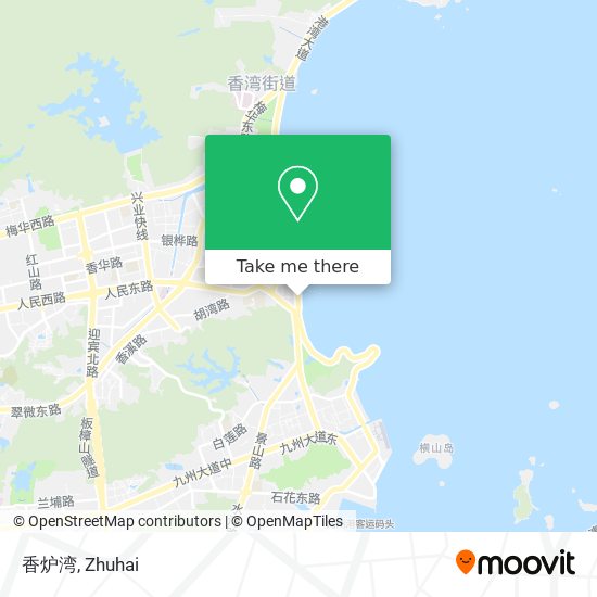 香炉湾 map