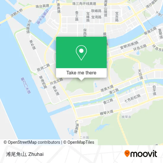 滩尾角山 map
