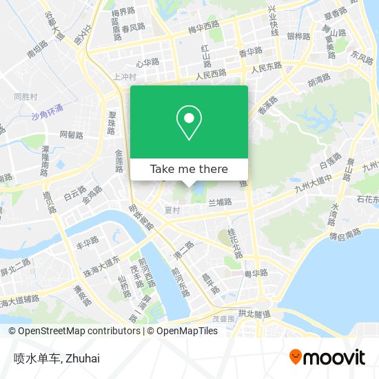 喷水单车 map
