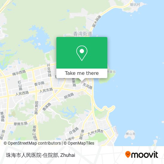 珠海市人民医院-住院部 map