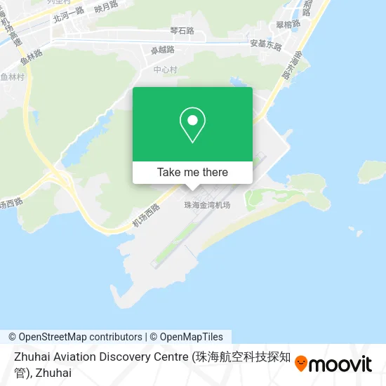 Zhuhai Aviation Discovery Centre (珠海航空科技探知管) map