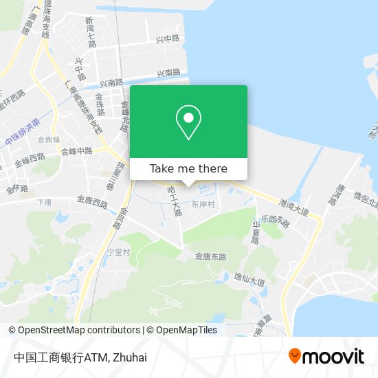 中国工商银行ATM map