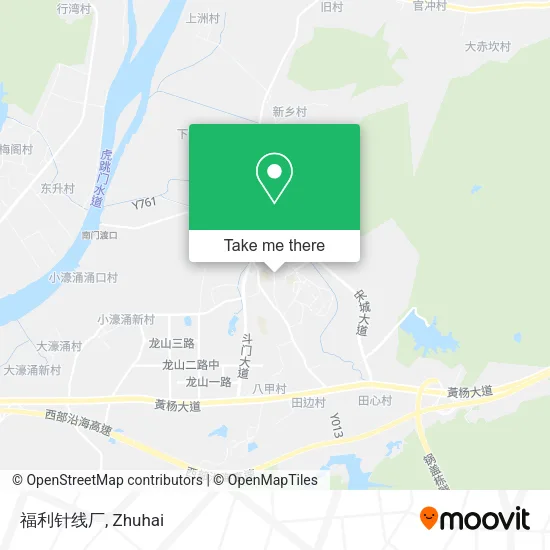福利针线厂 map