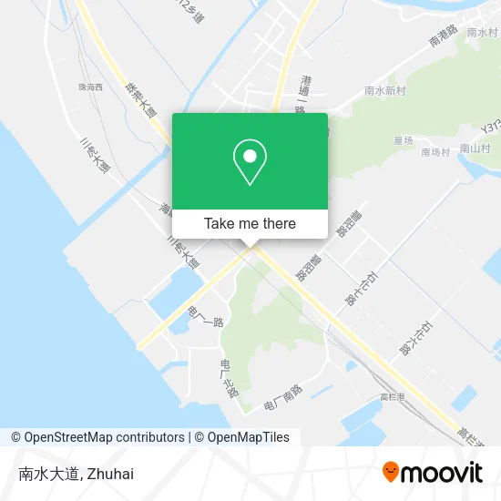 南水大道 map