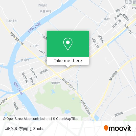 华侨城-东南门 map