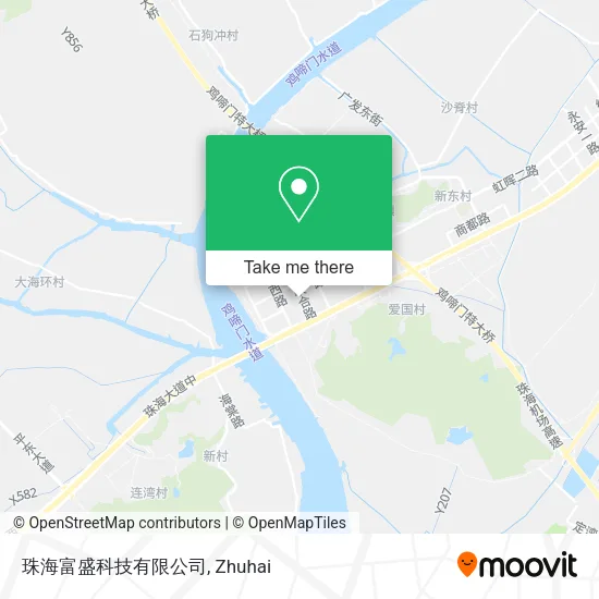 珠海富盛科技有限公司 map