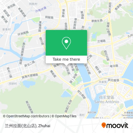 兰州拉面(北山店) map