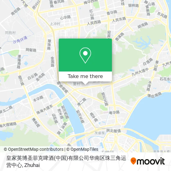 皇家英博圣菲克啤酒(中国)有限公司华南区珠三角运营中心 map