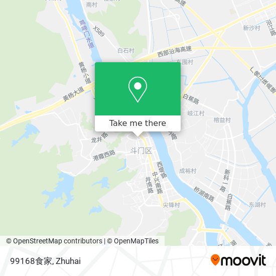 99168食家 map