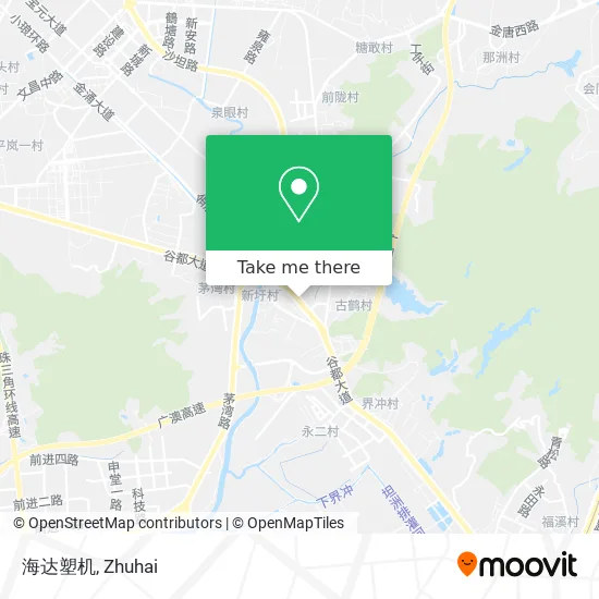 海达塑机 map