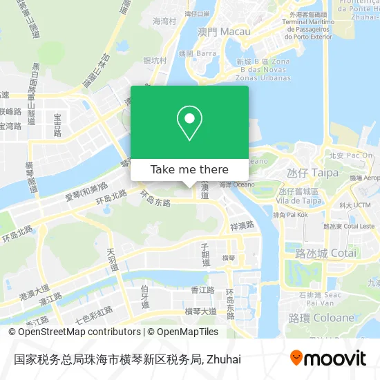 国家税务总局珠海市横琴新区税务局 map