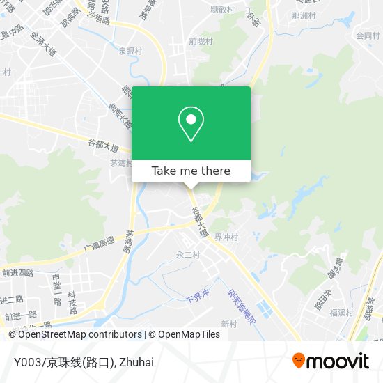 Y003/京珠线(路口) map