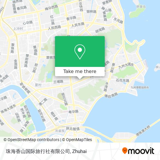 珠海香山国际旅行社有限公司 map