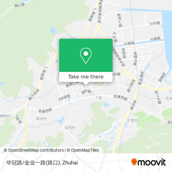 华冠路/金业一路(路口) map