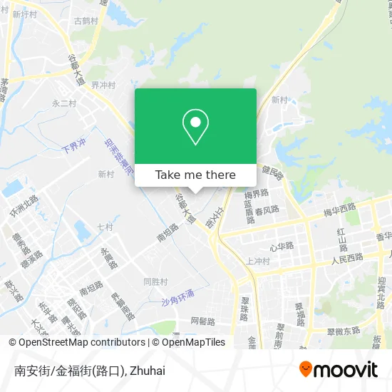 南安街/金福街(路口) map