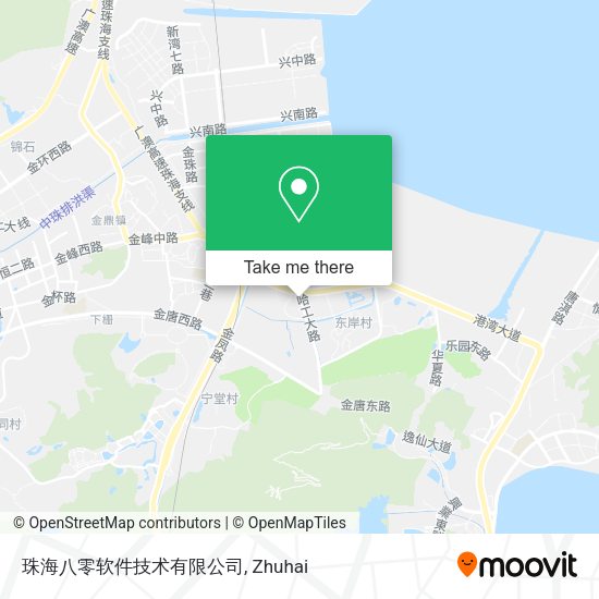 珠海八零软件技术有限公司 map