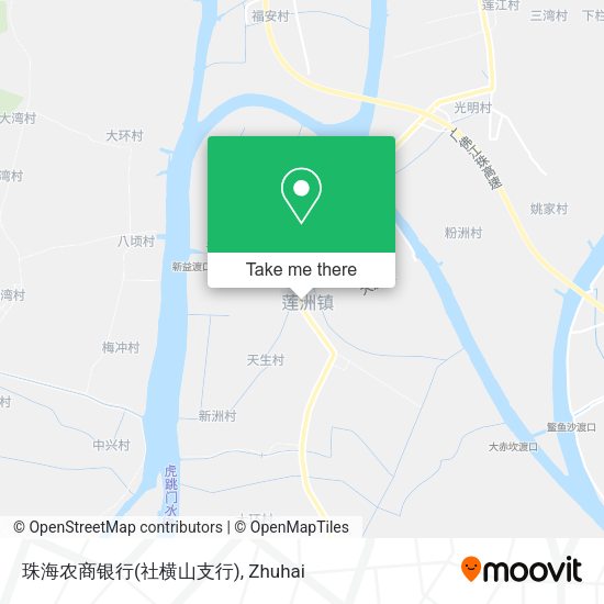 珠海农商银行(社横山支行) map