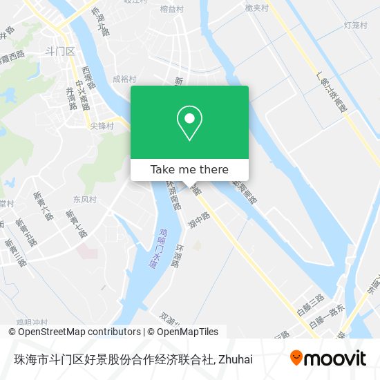 珠海市斗门区好景股份合作经济联合社 map