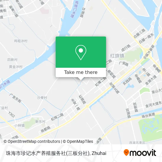 珠海市珍记水产养殖服务社(三板分社) map