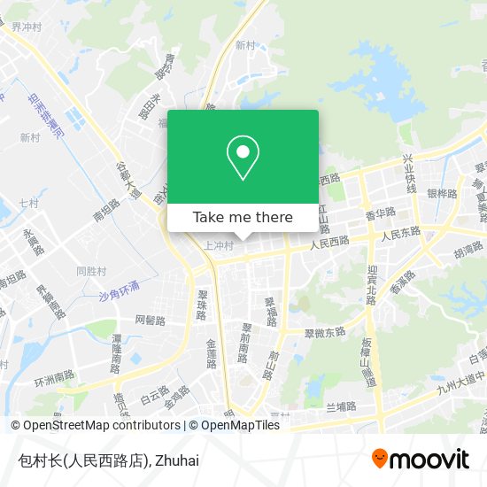包村长(人民西路店) map
