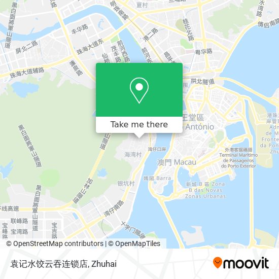 袁记水饺云吞连锁店 map