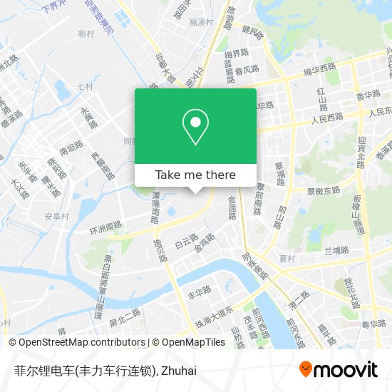 菲尔锂电车(丰力车行连锁) map