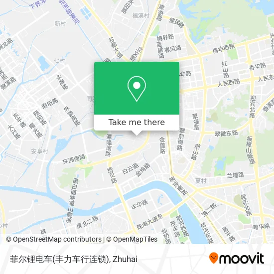 菲尔锂电车(丰力车行连锁) map